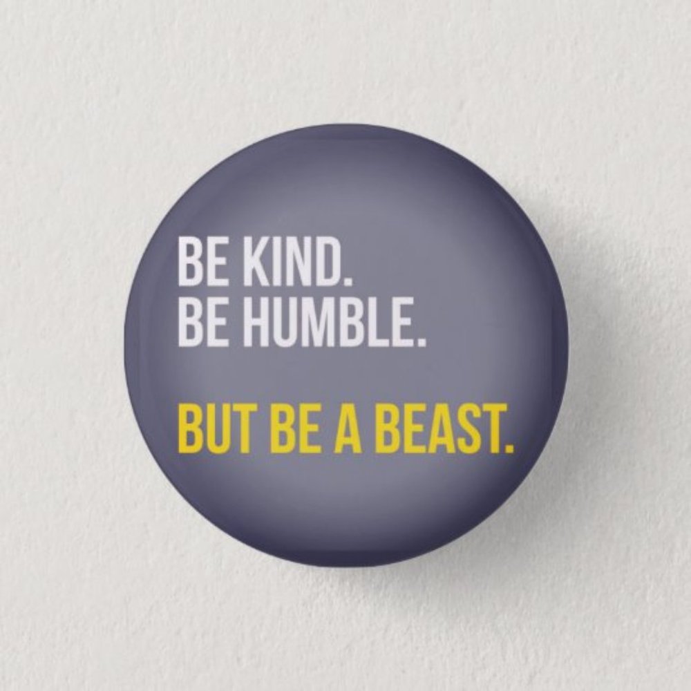 Be a Beast Button